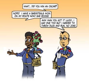 Babysteals fun sized comic cartoon kidsteals funny
